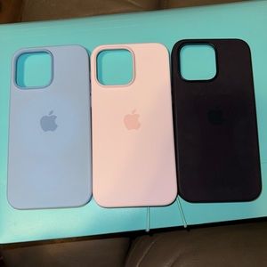 iPhone 14 Pro Max apple silicone cases!